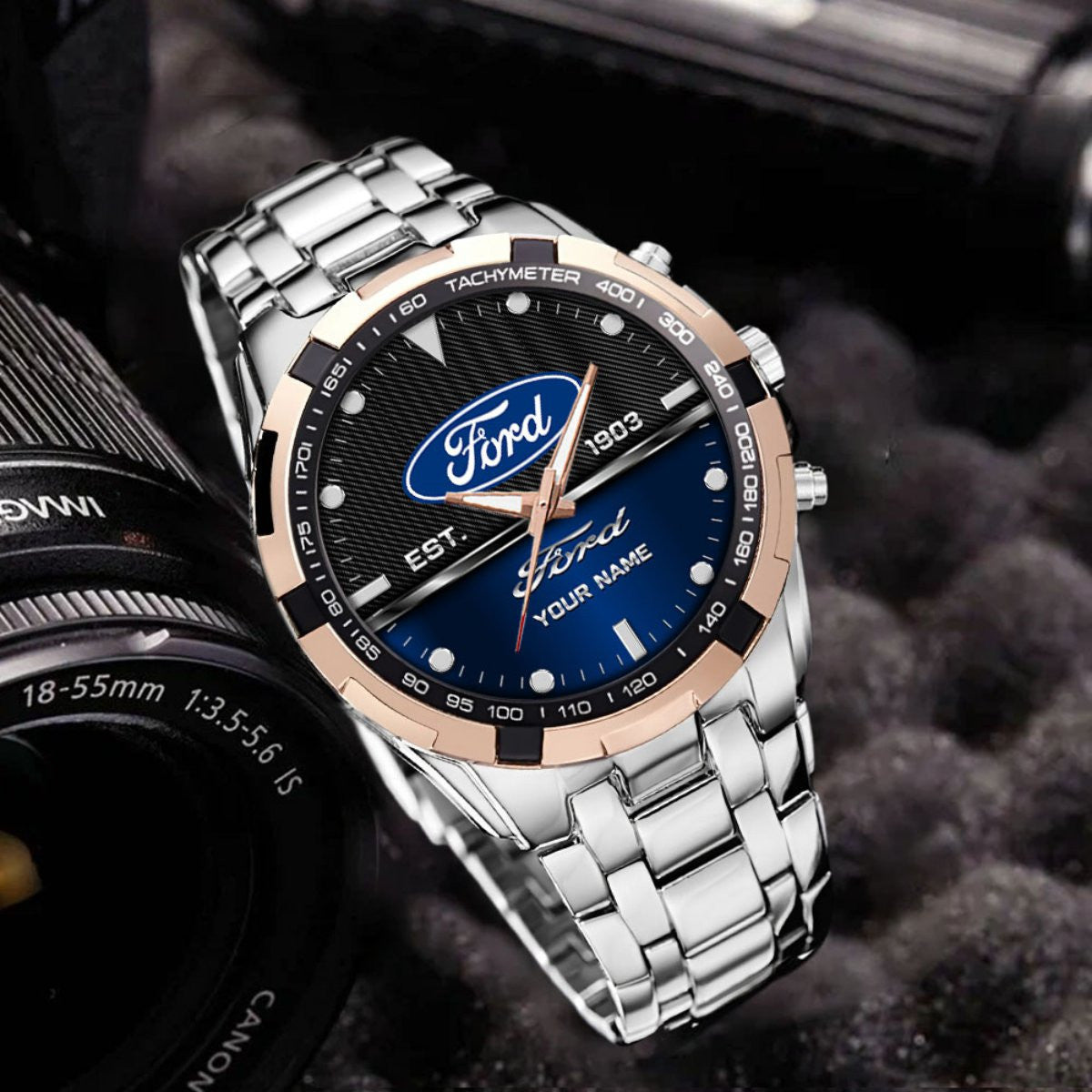 Ford FD DDQWATK30011 Stainless Steel Watch
