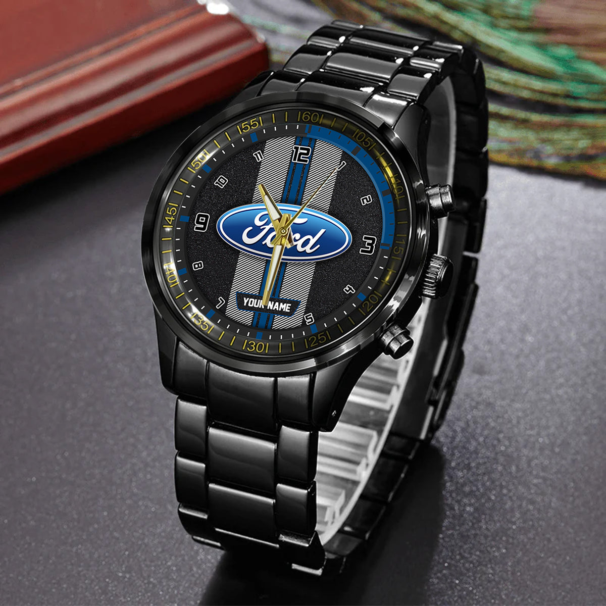 FD New Personalized Black Hand Watch for fan-Limited Edition YVT0487