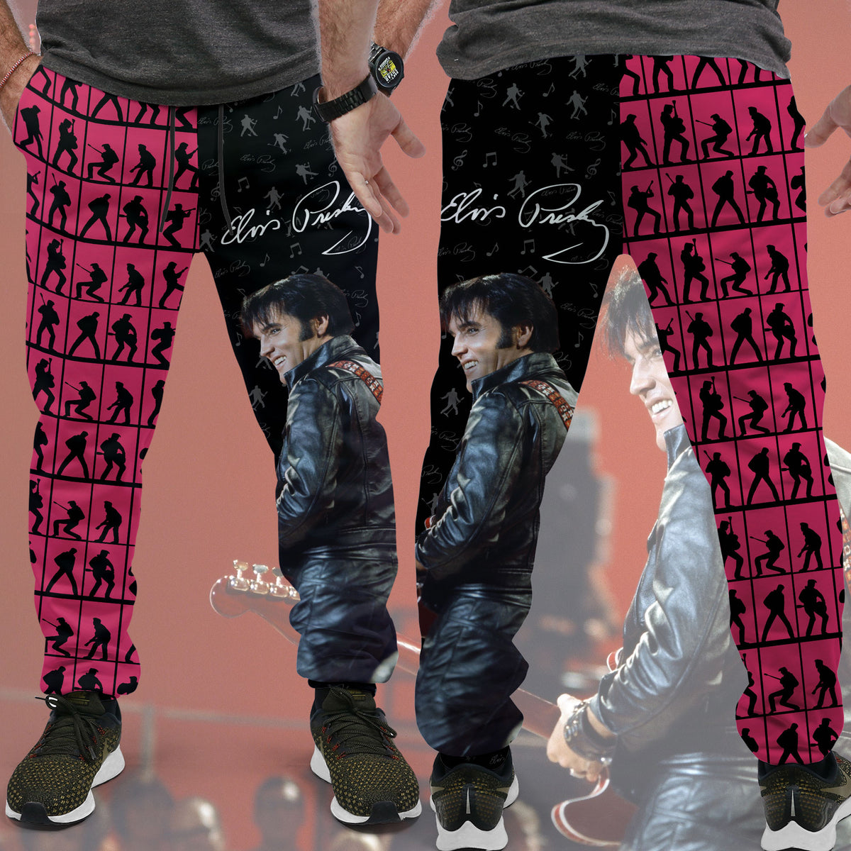 Personalized Elvis Presley 3D Sweatpants YVT1126