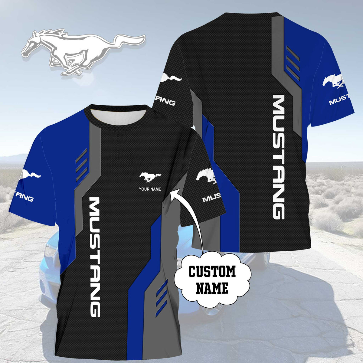 Custom Name FM 3D Apparels YVT1079