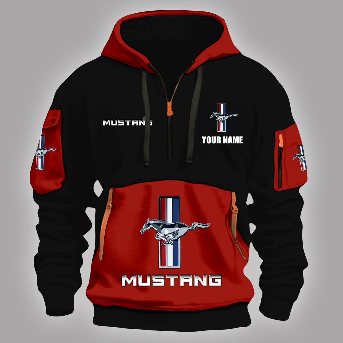 FM CR252609 Quarter Zip Hoodie