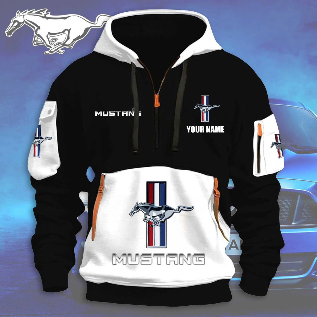 FM CR252609 Quarter Zip Hoodie