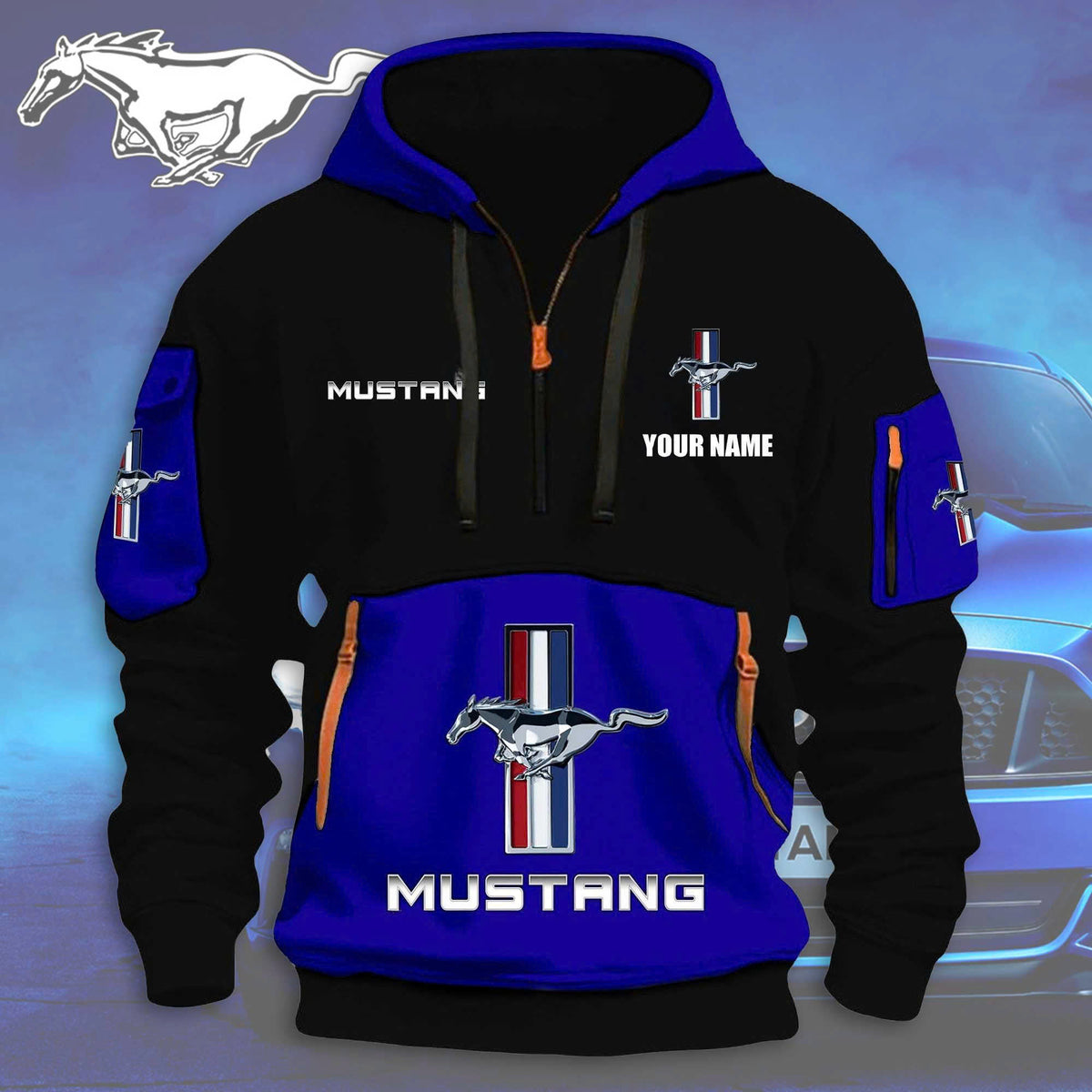 FM CR252609 Quarter Zip Hoodie