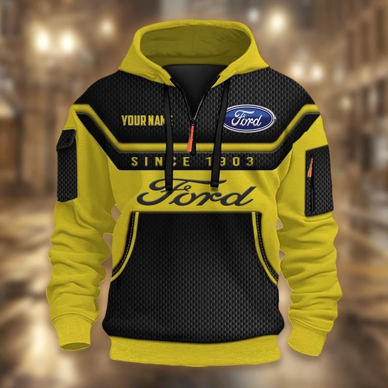 FD 3D Quarter Zip Hoodie CR251151