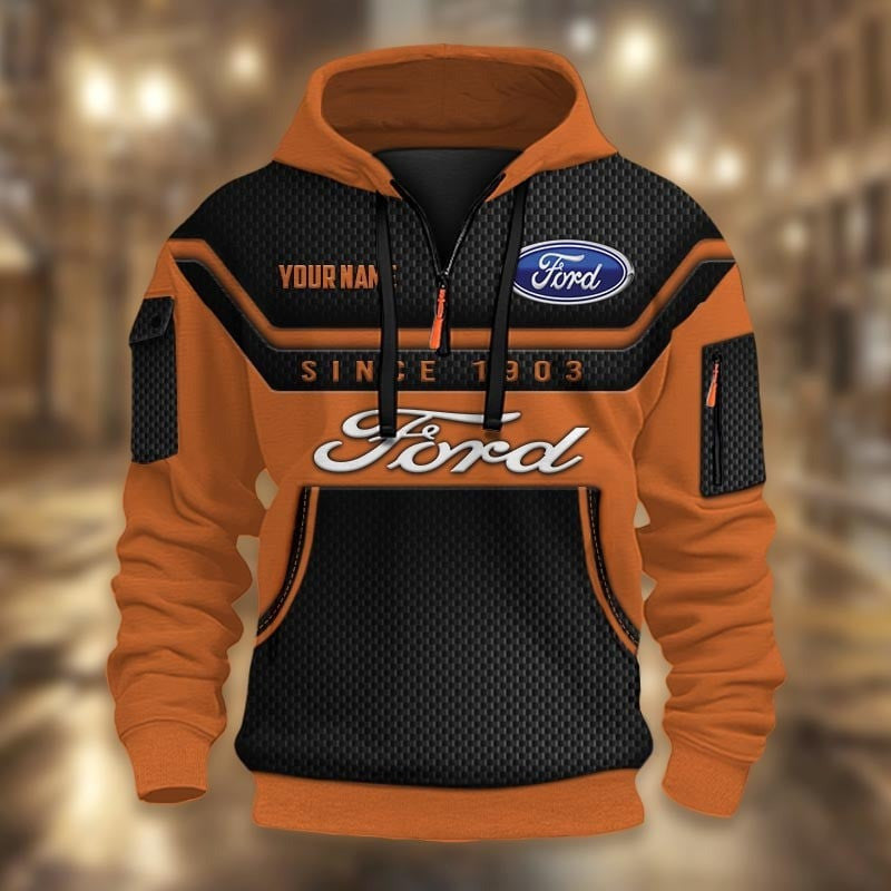 FD 3D Quarter Zip Hoodie CR251151