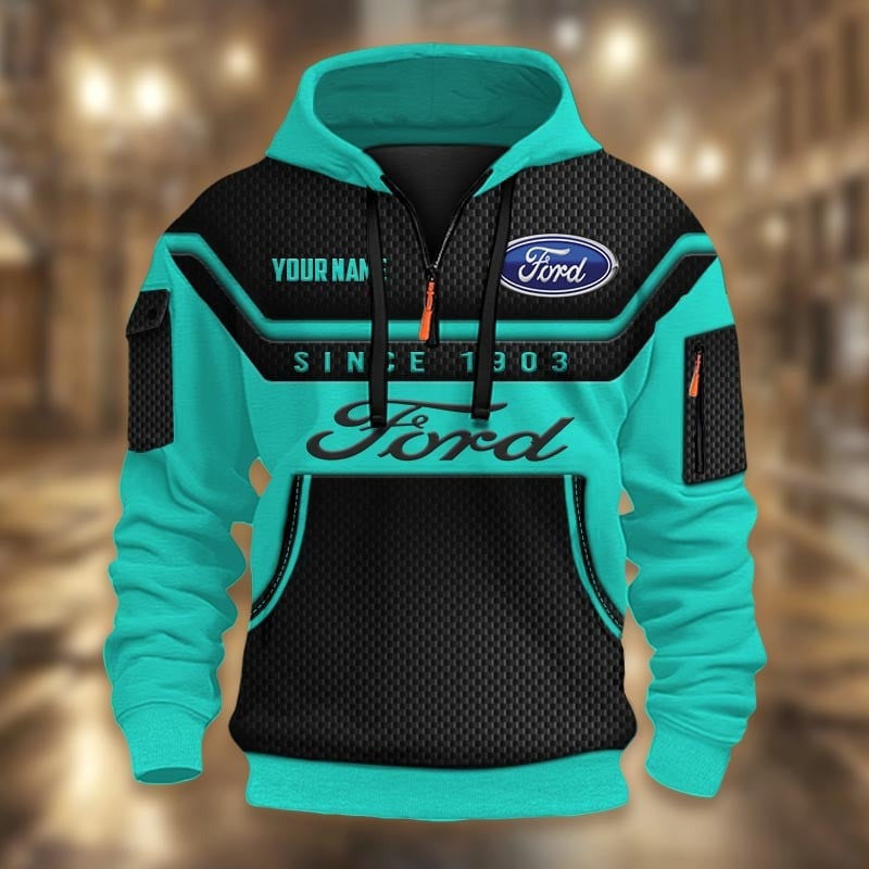 FD 3D Quarter Zip Hoodie CR251151