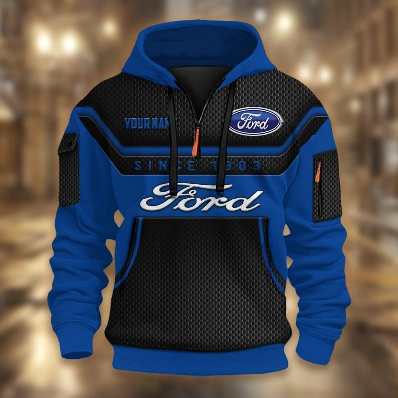 FD 3D Quarter Zip Hoodie CR251151