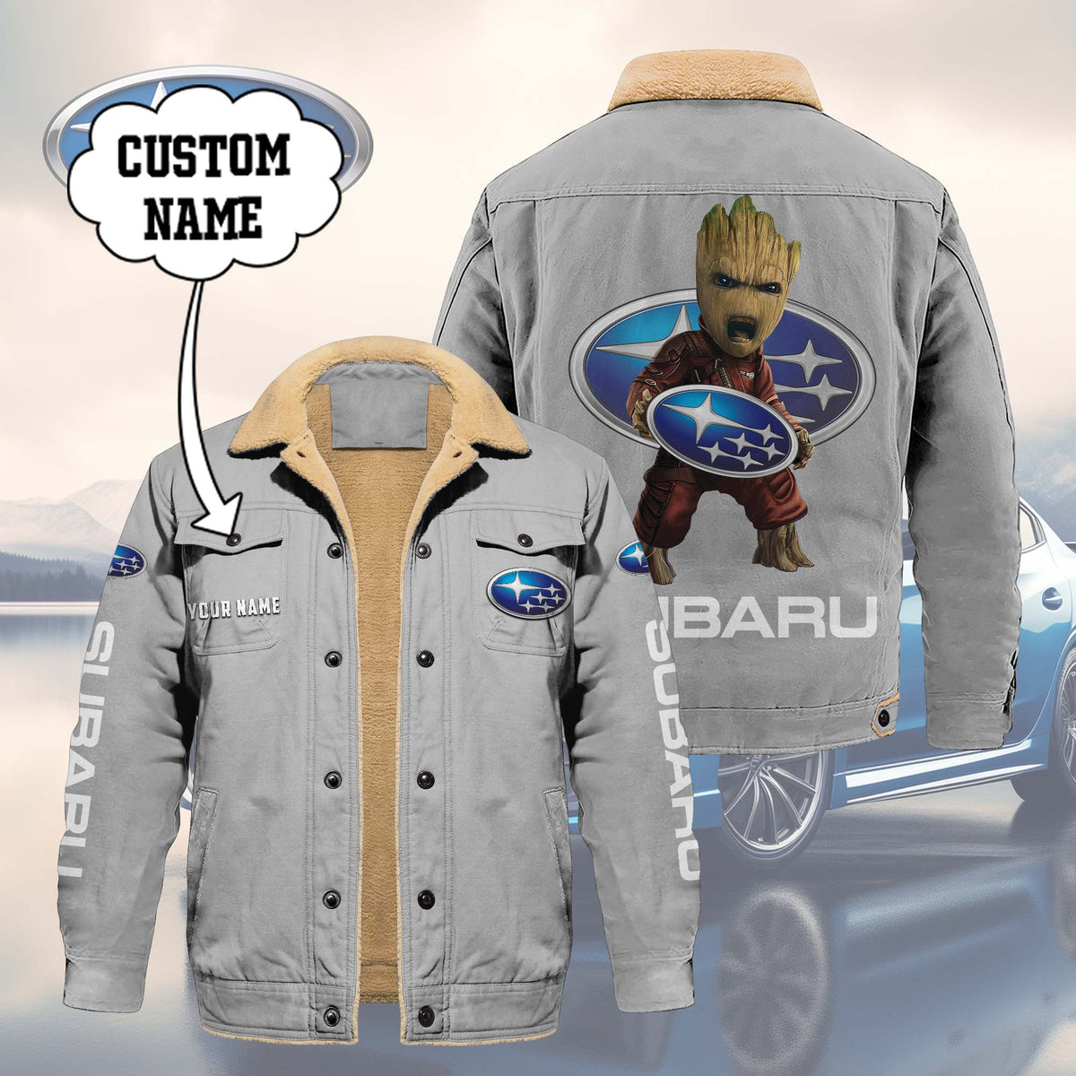 Custom Name SBR Limited Edition Fleece Cotton Jacket THAOVTT1165