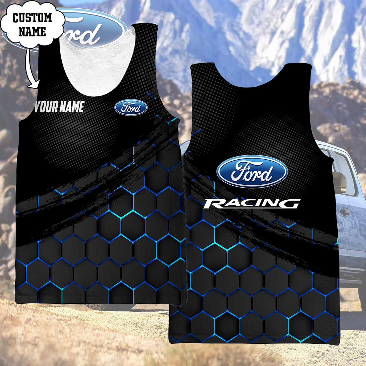 Custom Name FD 3D Apparels YVT0660