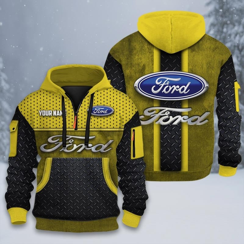 FD 3D Quarter Zip Hoodie CR251201