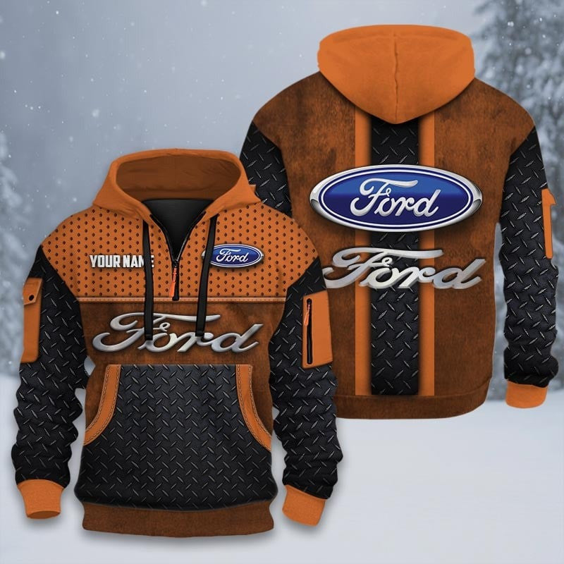 FD 3D Quarter Zip Hoodie CR251201