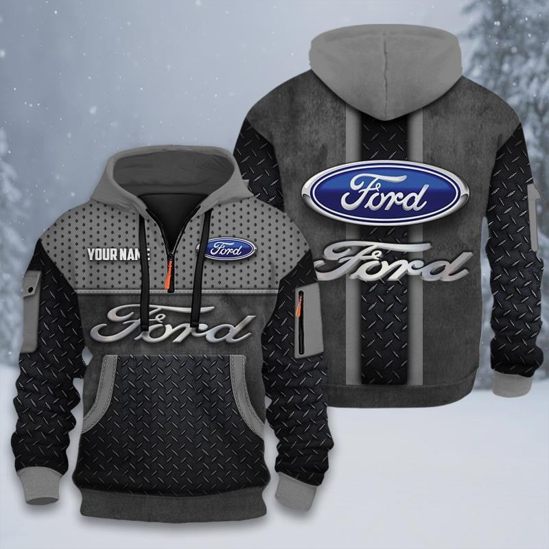 FD 3D Quarter Zip Hoodie CR251201