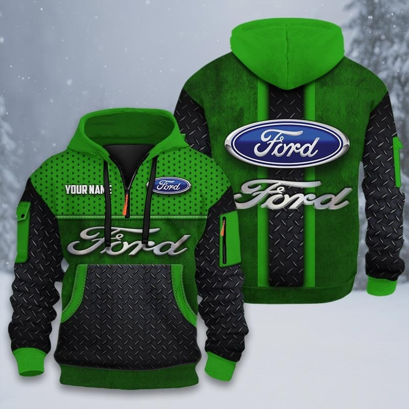 FD 3D Quarter Zip Hoodie CR251201