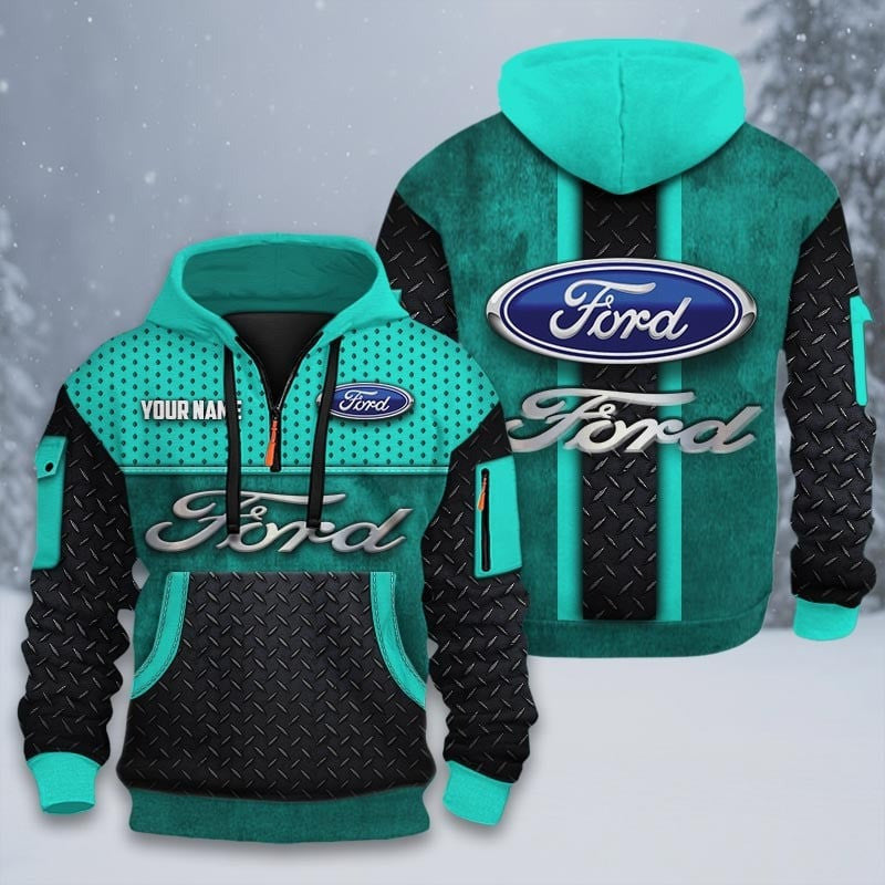 FD 3D Quarter Zip Hoodie CR251201