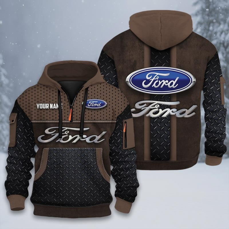 FD 3D Quarter Zip Hoodie CR251201