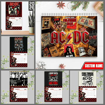 Personalized Limited Edition 2026 Wall Hanging Calendar MAD93