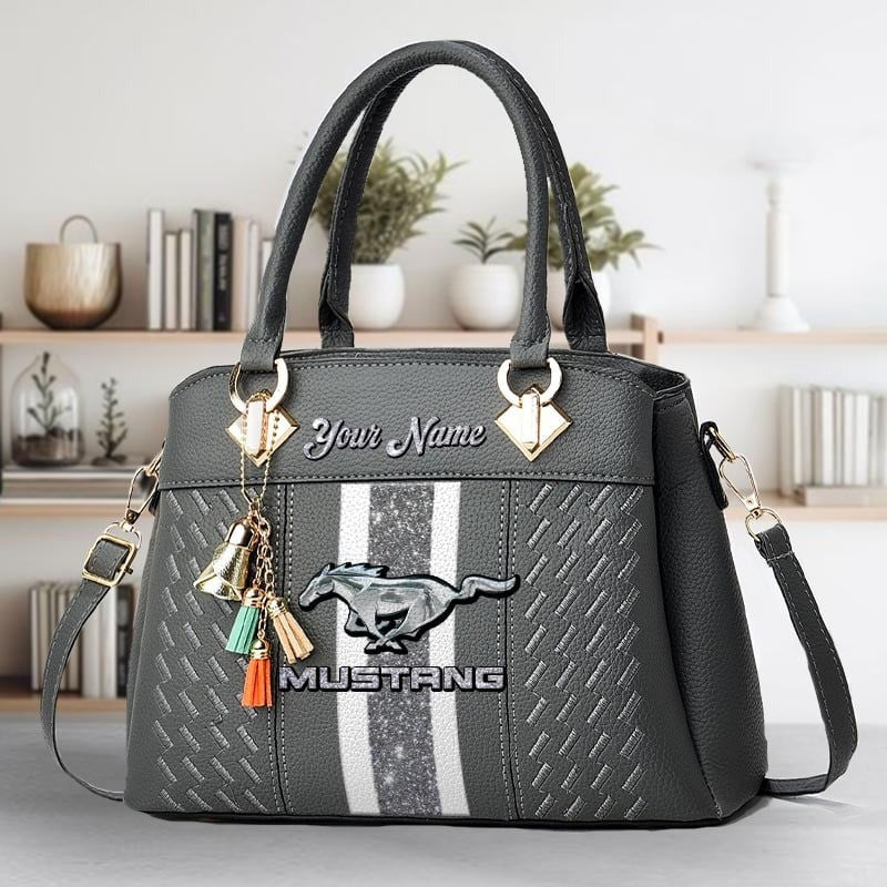 Custom Name FM Zip Handbag Multicolor CR251204