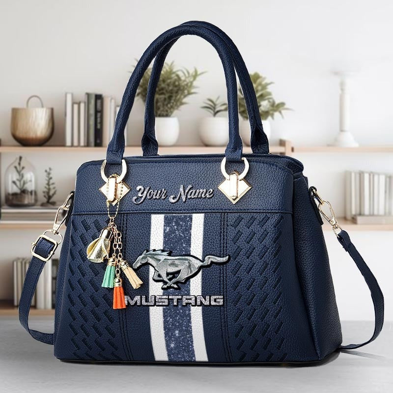 Custom Name FM Zip Handbag Multicolor CR251204