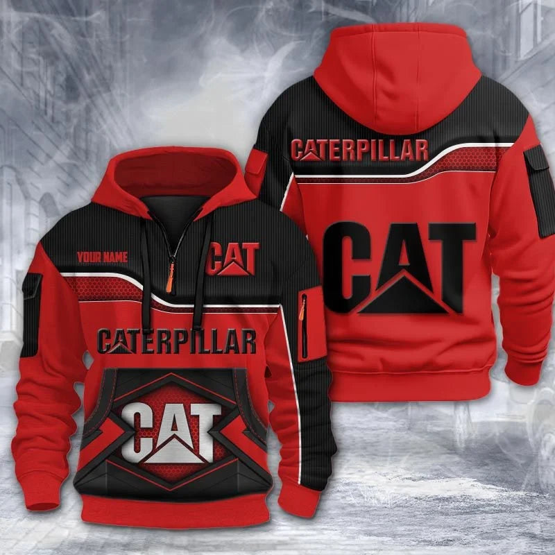 CAT 3D Quarter Zip Hoodie CR260301