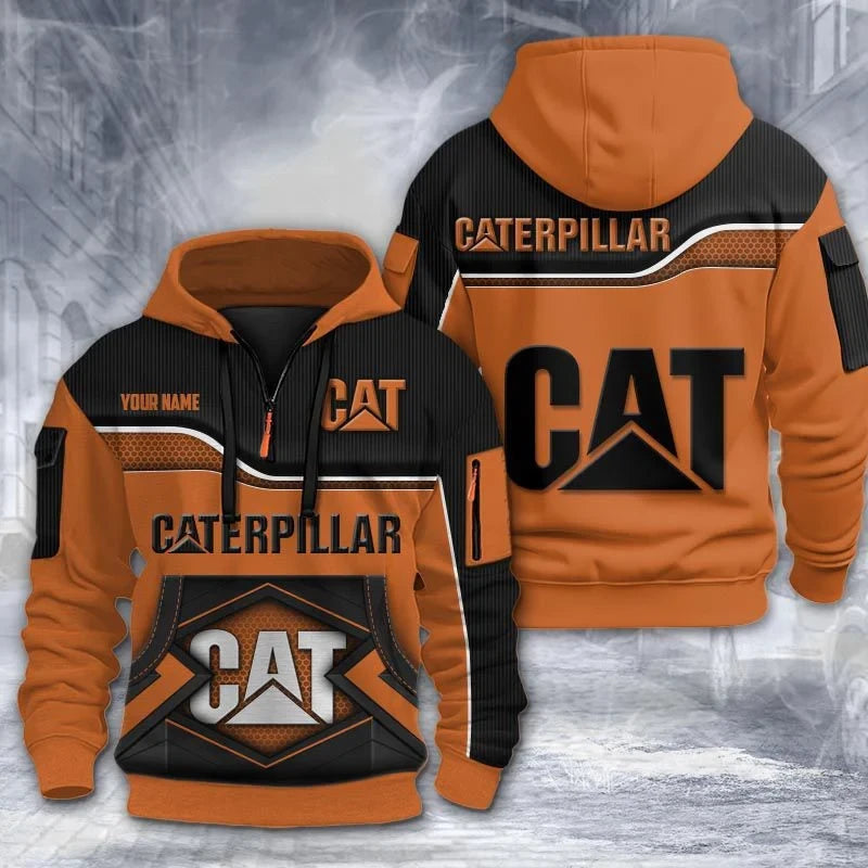 CAT 3D Quarter Zip Hoodie CR260301