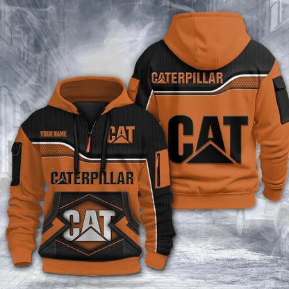 CAT 3D Quarter Zip Hoodie CR260301
