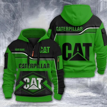 CAT 3D Quarter Zip Hoodie CR260301