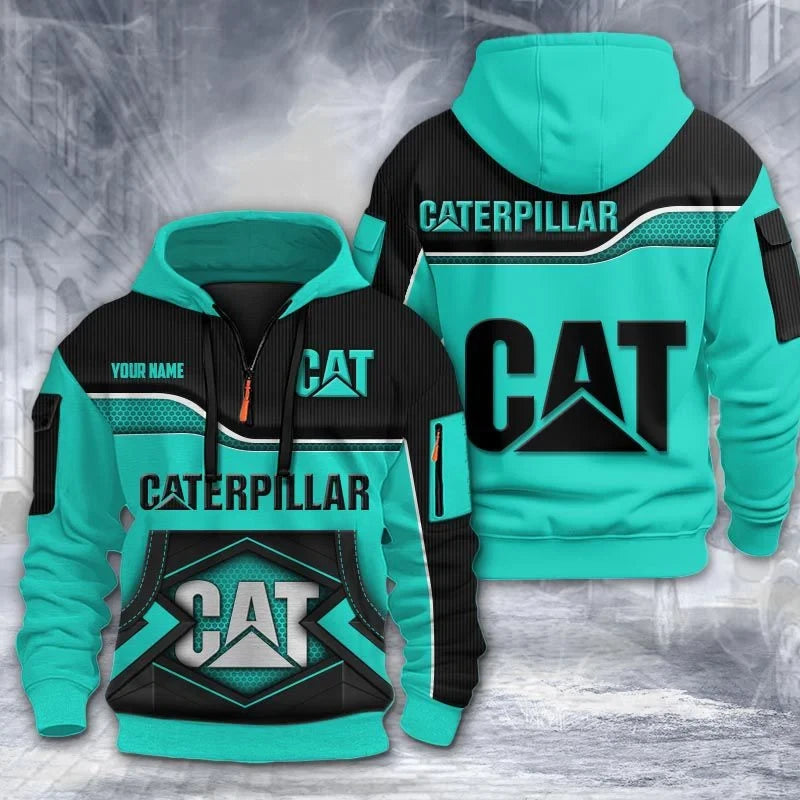 CAT 3D Quarter Zip Hoodie CR260301