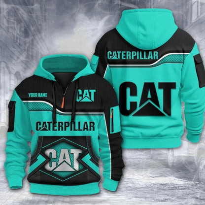 CAT 3D Quarter Zip Hoodie CR260301