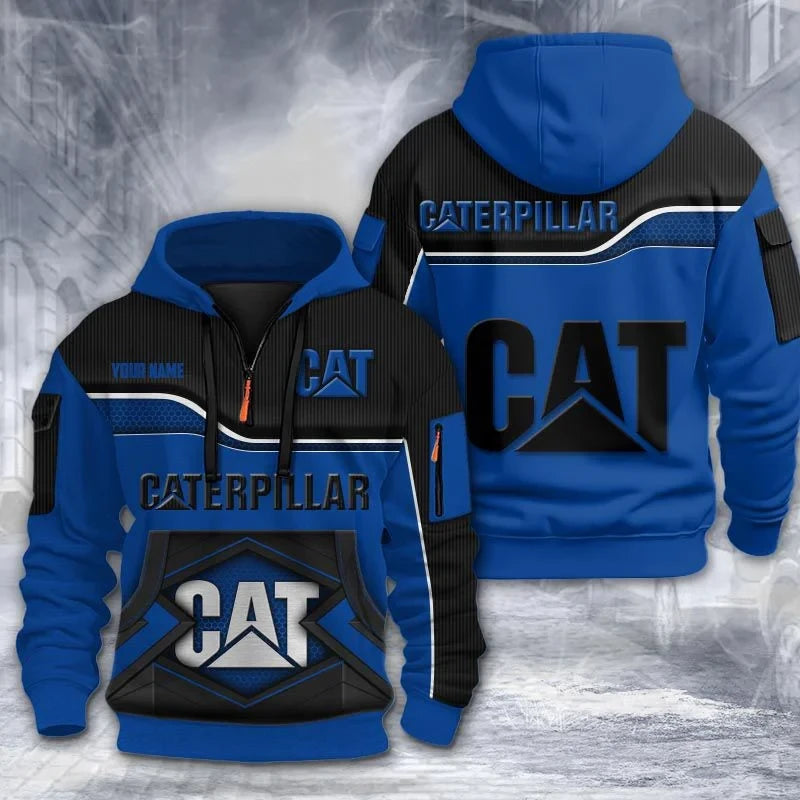 CAT 3D Quarter Zip Hoodie CR260301