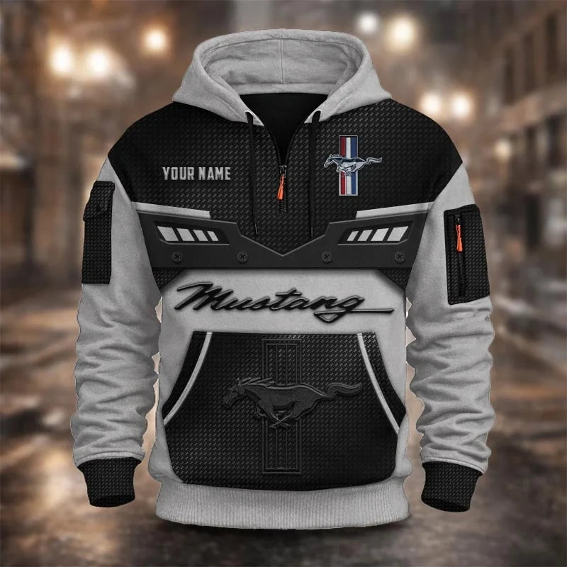 FM 3D Quarter Zip Hoodie