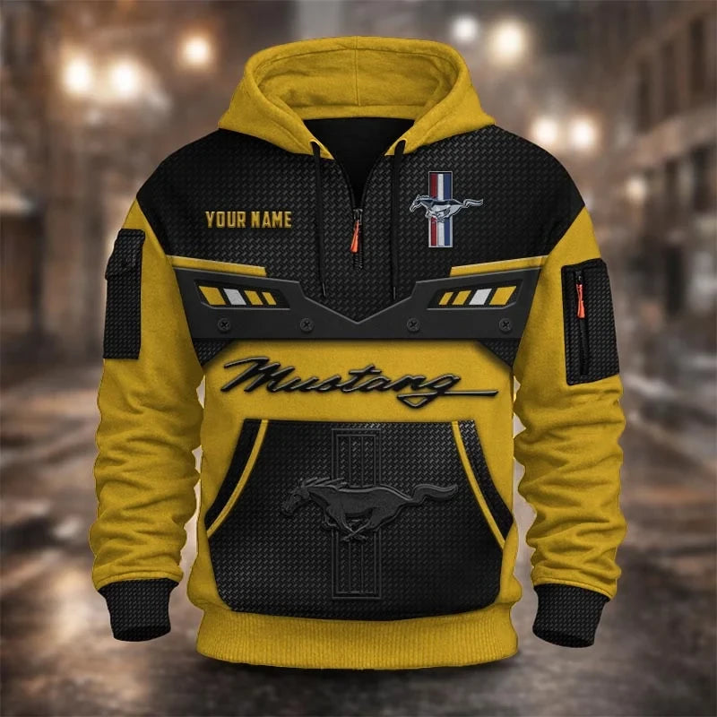 FM 3D Quarter Zip Hoodie