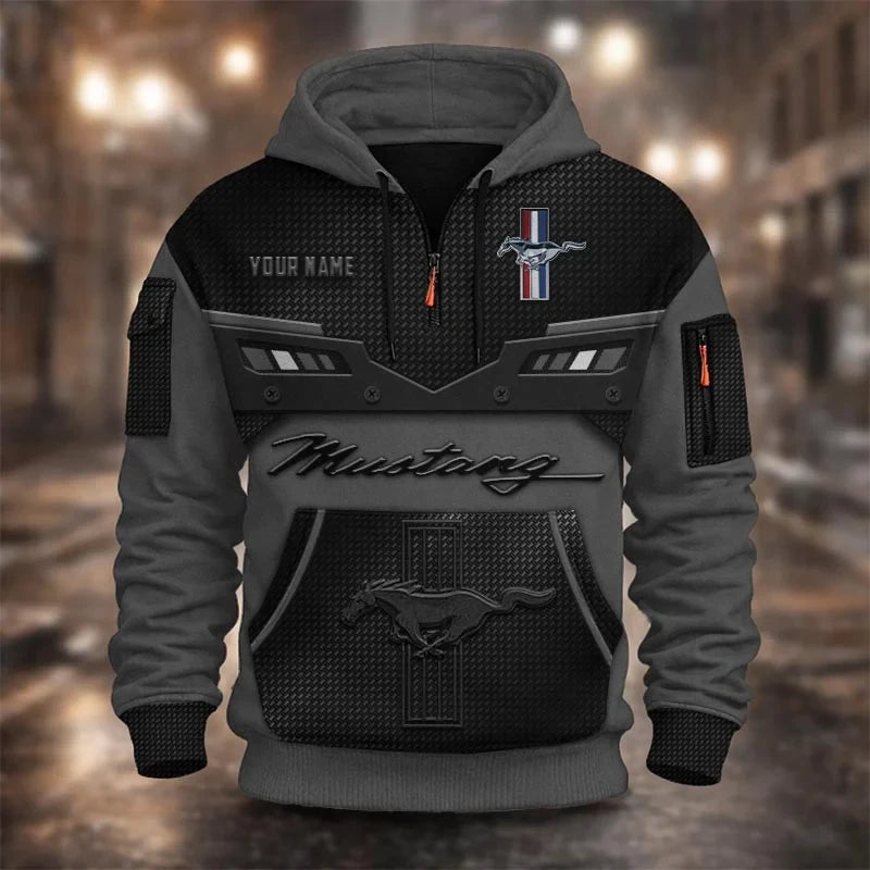 FM 3D Quarter Zip Hoodie