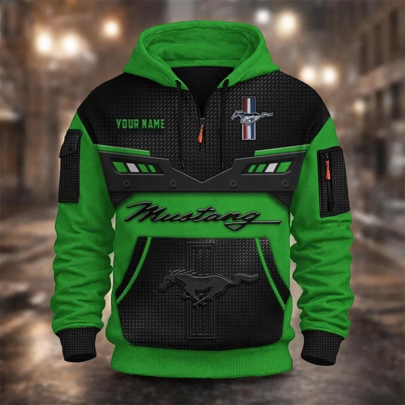 FM 3D Quarter Zip Hoodie