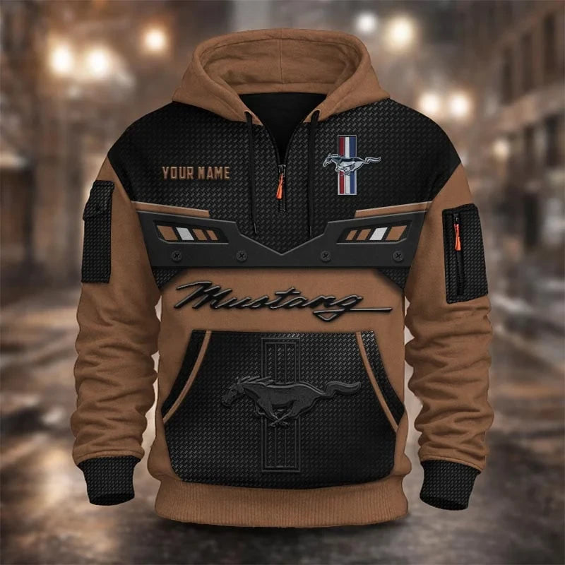 FM 3D Quarter Zip Hoodie