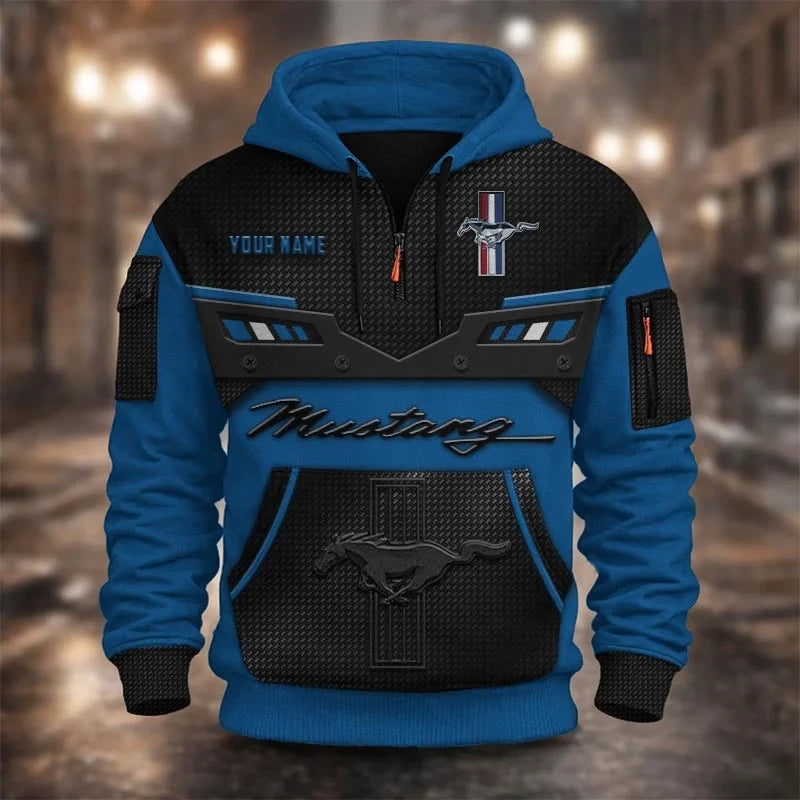 FM 3D Quarter Zip Hoodie