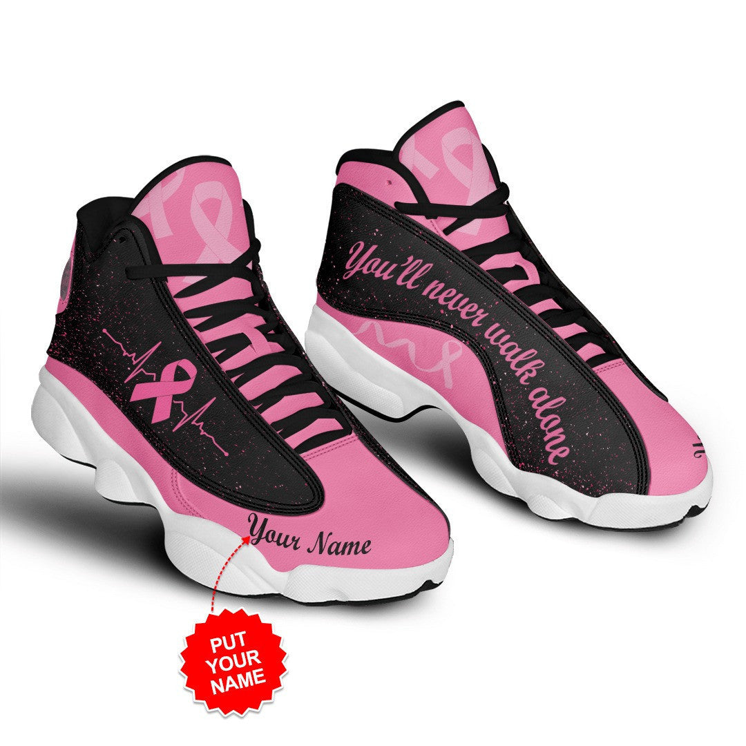 Personalized Breast Cancer Awareness JD13 Sneakers QUY4182