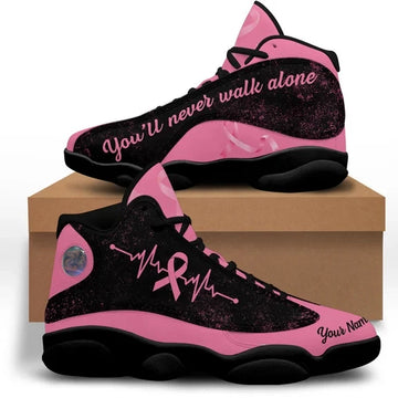 Personalized Breast Cancer Awareness JD13 Sneakers QUY4182