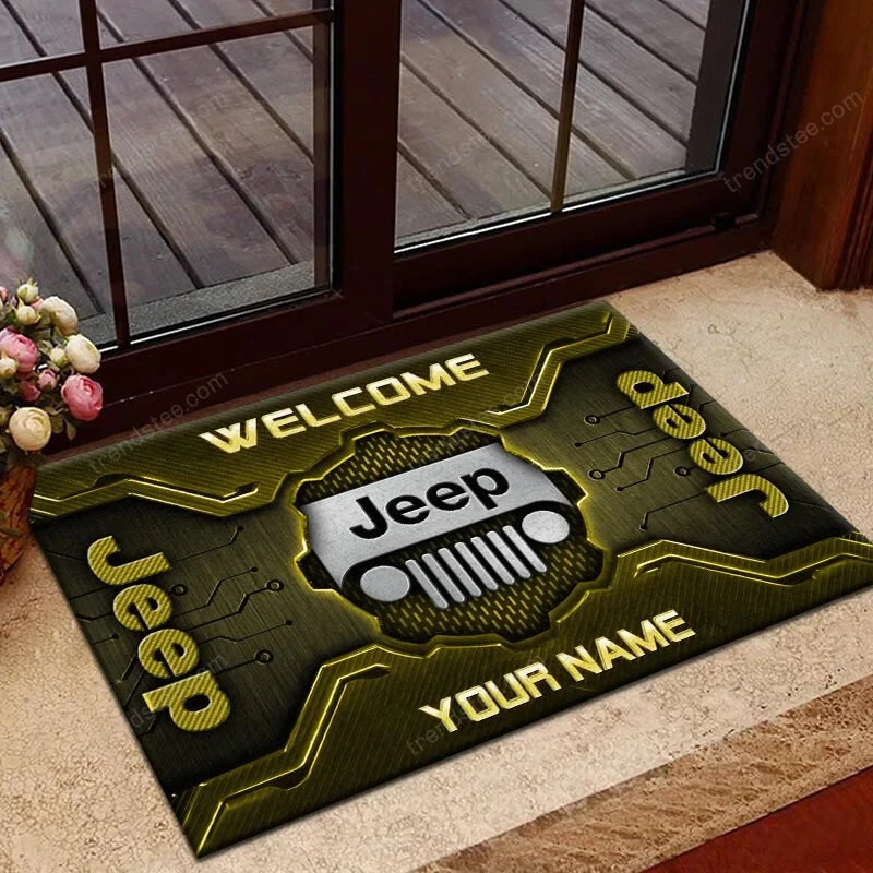 Custom Name JP Doormat