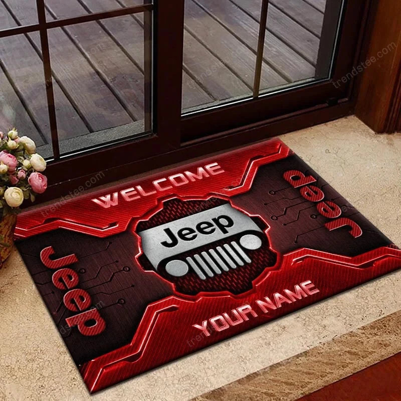 Custom Name JP Doormat