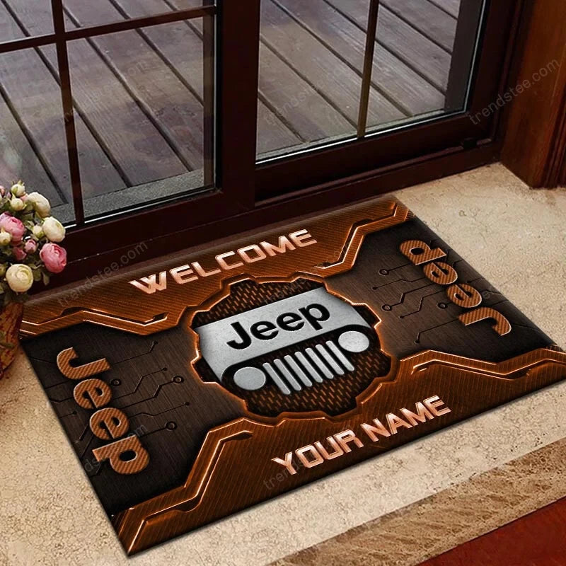 Custom Name JP Doormat
