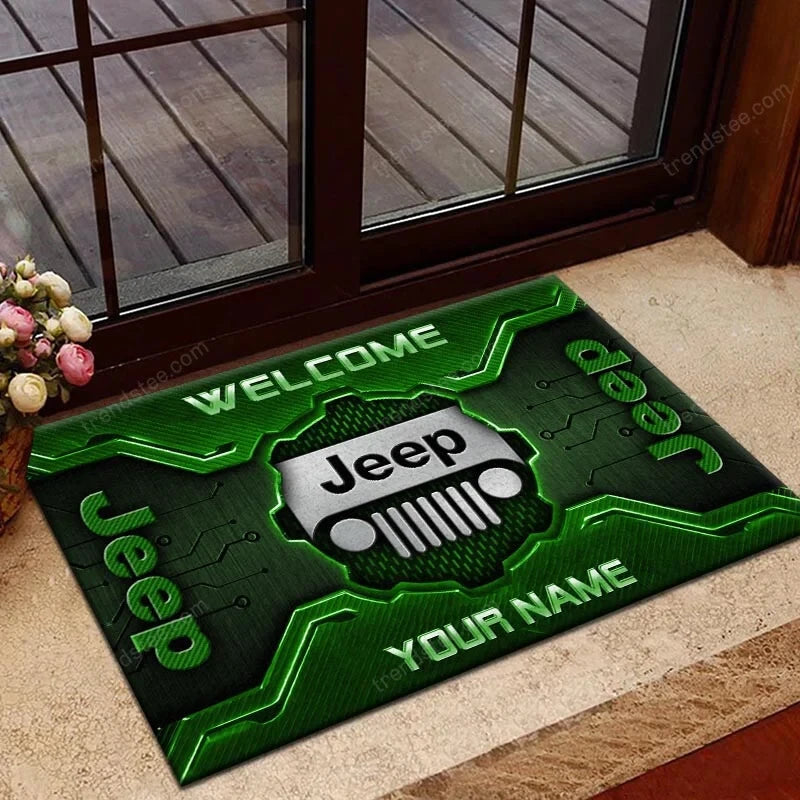 Custom Name JP Doormat