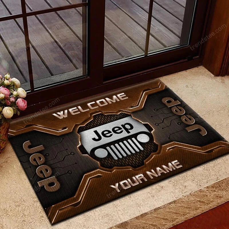 Custom Name JP Doormat