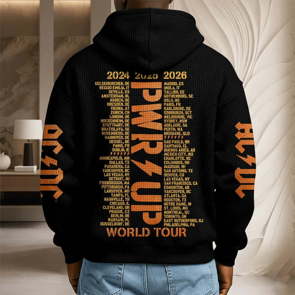 Limited Edition Unisex Waffle Hoodie MMAD31