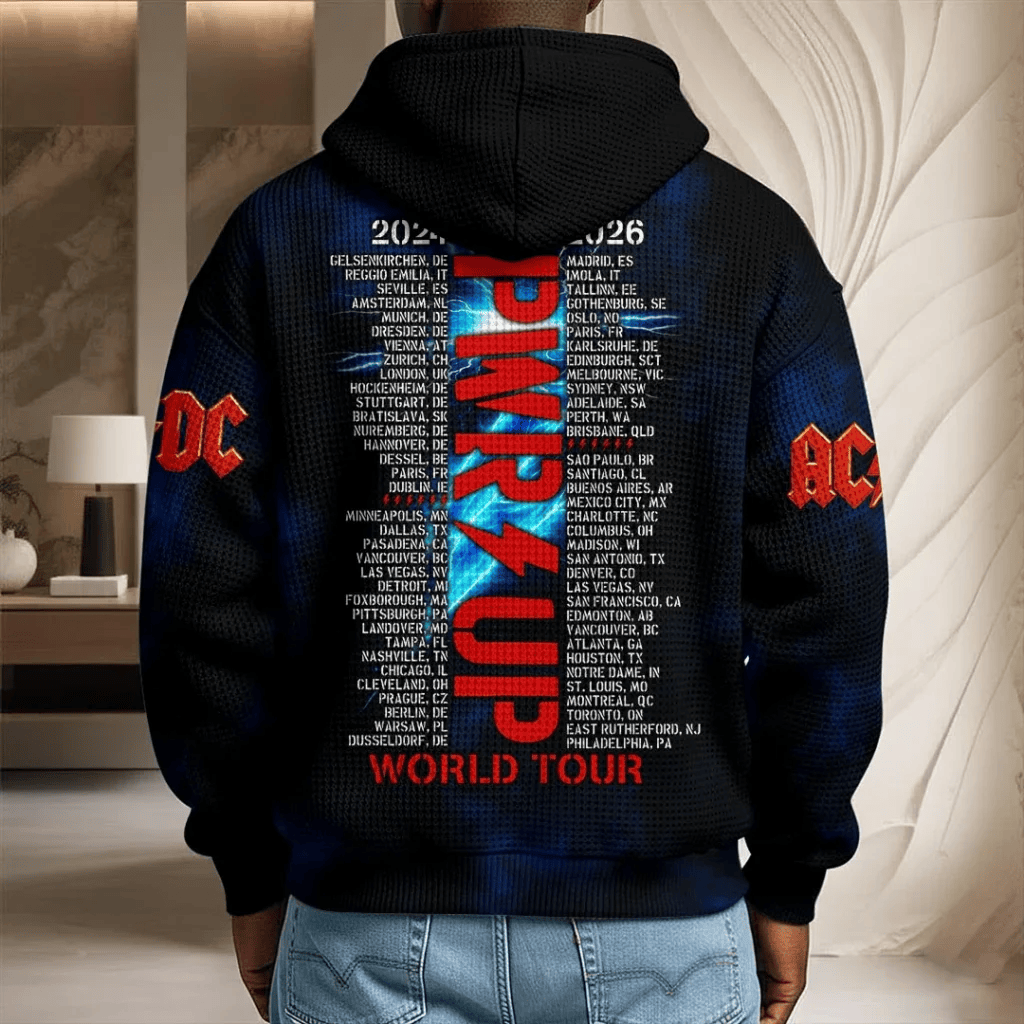 Limited Edition Unisex Waffle Hoodie MMAD32