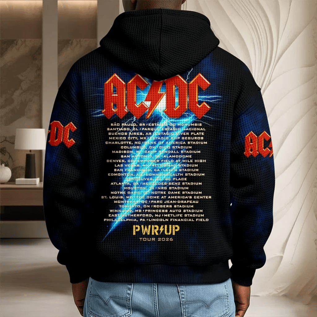 Limited Edition Unisex Waffle Hoodie MMAD33