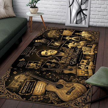Elvis Presley Foldable Rectangular Rug