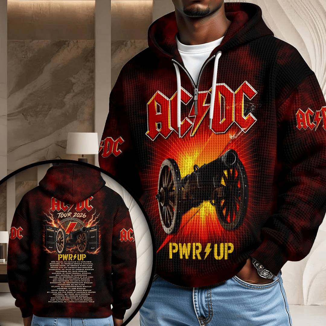 Limited Edition Unisex Waffle Hoodie MMAD34