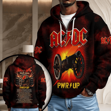 Limited Edition Unisex Waffle Hoodie MMAD34