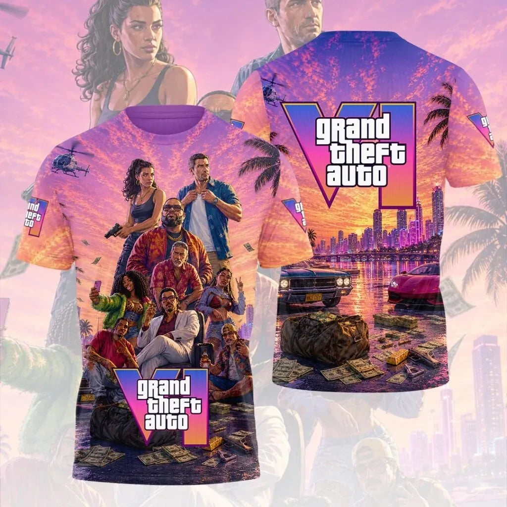 GTA Limited Edition 3D Apparel