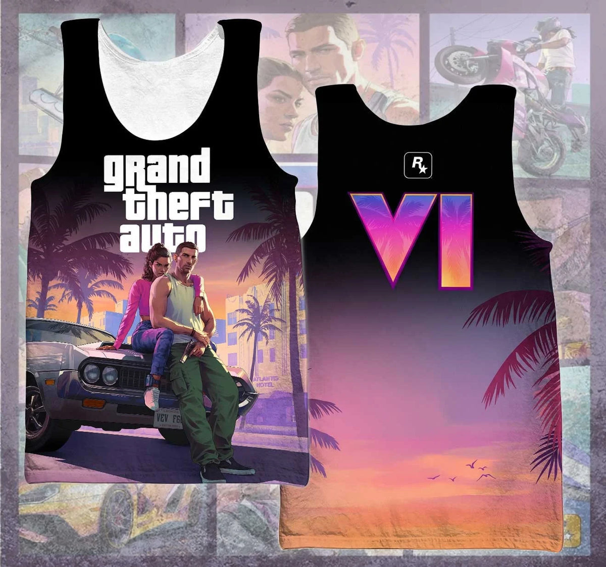 GTA Limited Edition 3D Apparel